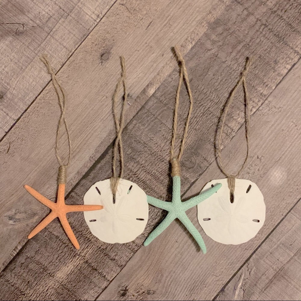 Ornament Gift Set Coastal Decor Christmas Gift